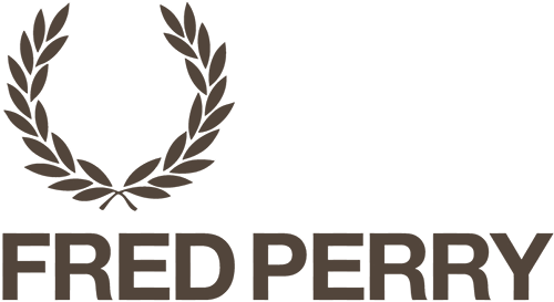 The logo of Em Prové's client, Fred Perry
