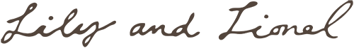 The logo of Em Prové's client, Lily and Lionel